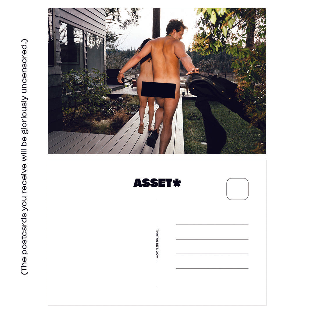 Butt Art Postcards