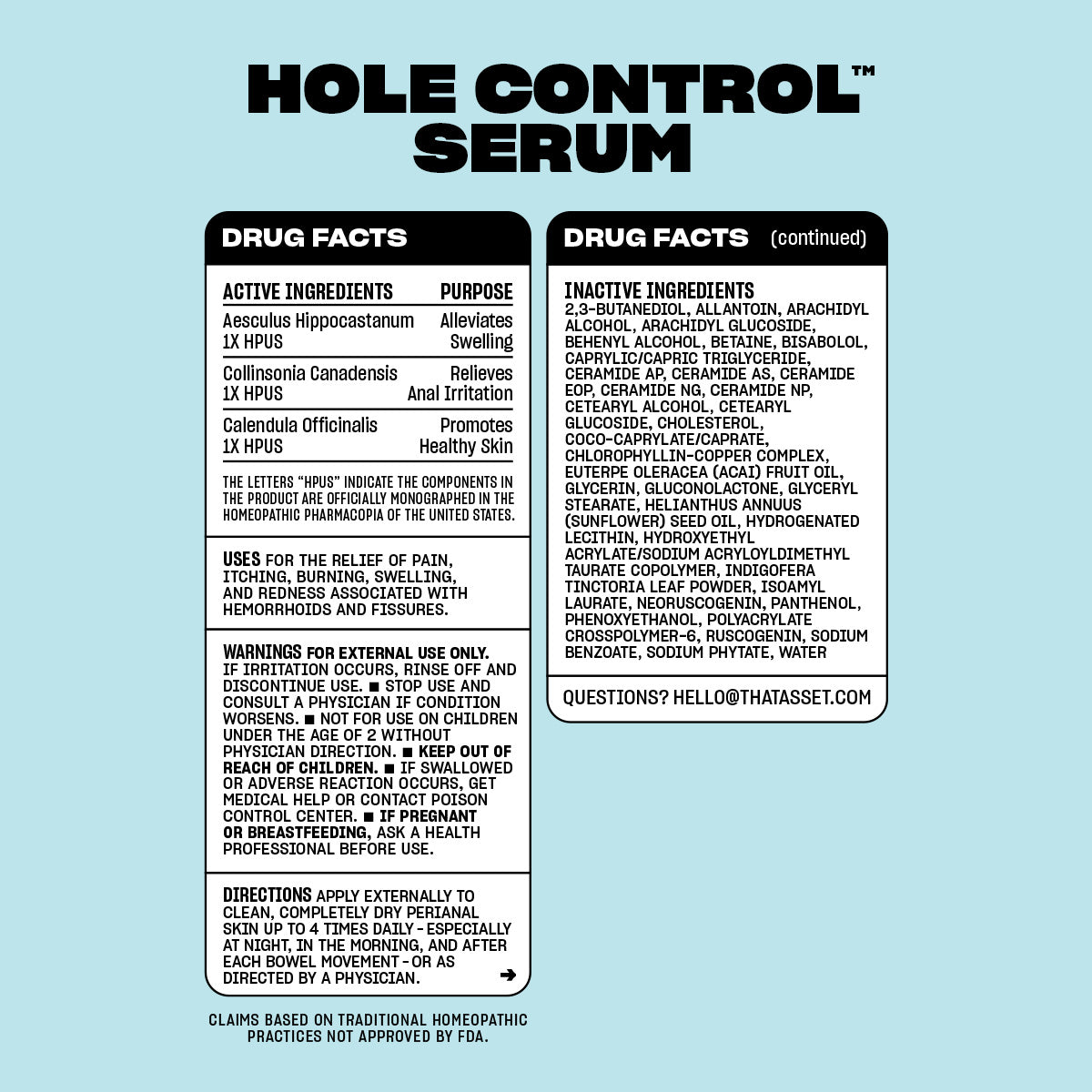 Hole Control™ Serum